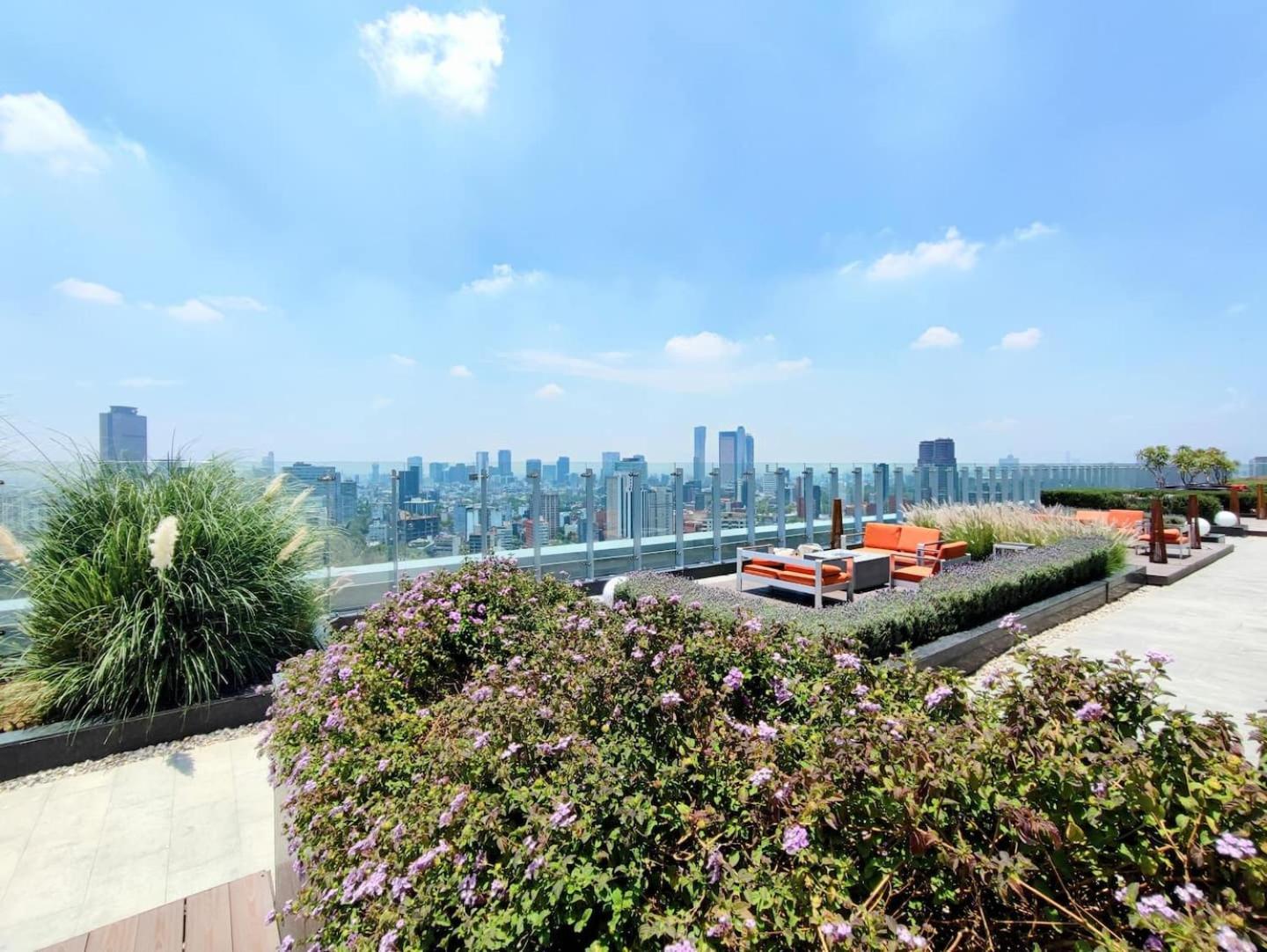 Luxurious High-Rise Hs Wifi, Amazing City Views México DF Exterior foto
